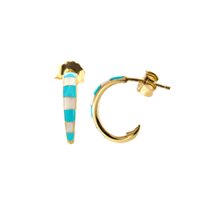 Mono orecchino Rue des Mille Donna Marine Love in Argento AE-OR CERC T - AE-OR CERC T
